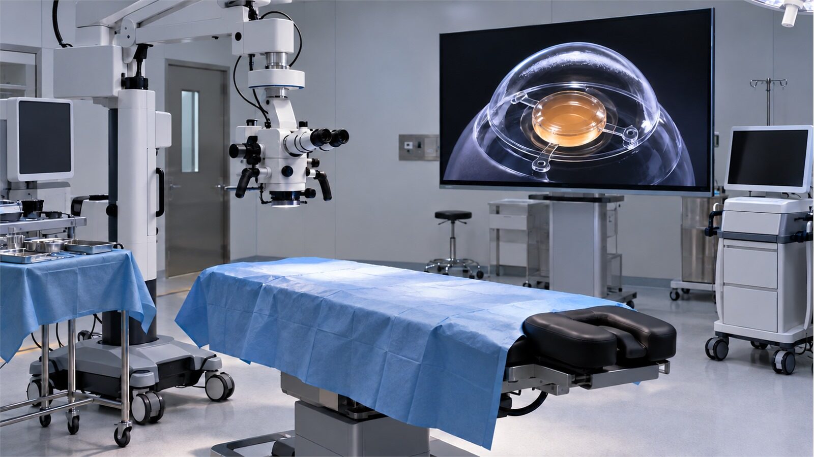 현미경 대신 3D 화면을 보며 하는 눈 수술 — 렌즈삽입술·라식·백내장 비교 연구 대표 이미지