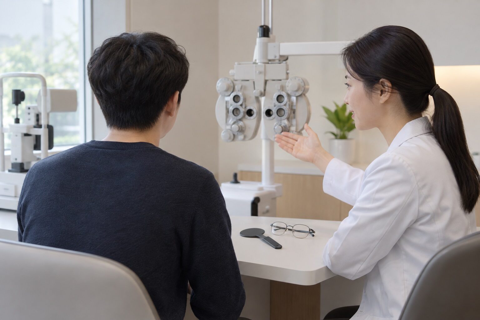 한쪽 눈만 시력교정을 하면 수술하지 않은 눈은? 대표 이미지