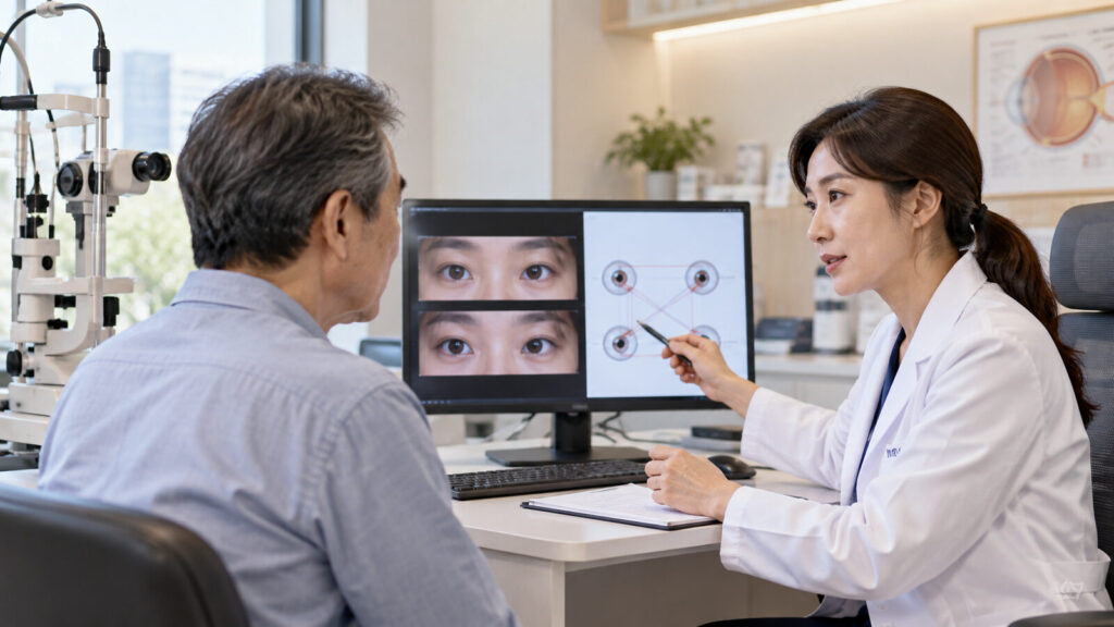 백내장 수술 뒤 물체가 둘로 보인다면 관련 그림 3