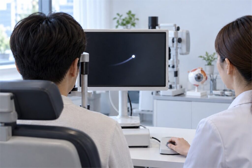 움직이는 것을 보는 시력 — 라식·라섹·스마일 뒤 동적 시력 연구 읽기 관련 그림 1