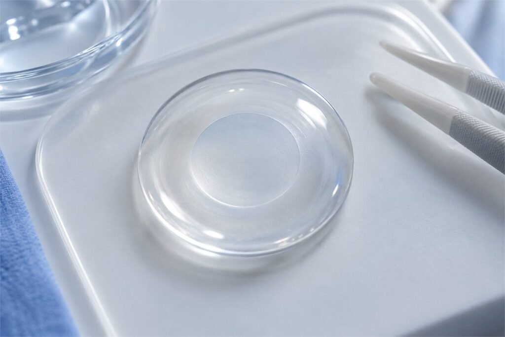 라섹·라식에서 깎는 지름(광학부) — 넓게 깎으면 밤 시력이 나아질까 관련 그림 1