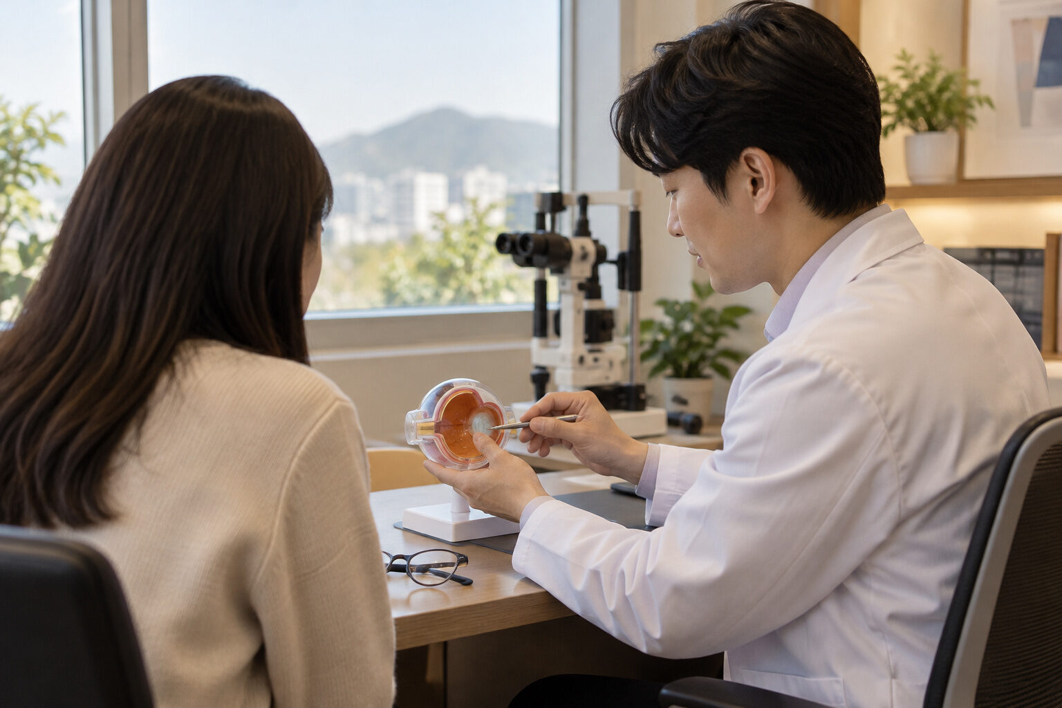 라섹 8~10년 뒤 — 장기 추적 연구로 본 시력과 근시 퇴행 위험 요인 대표 이미지