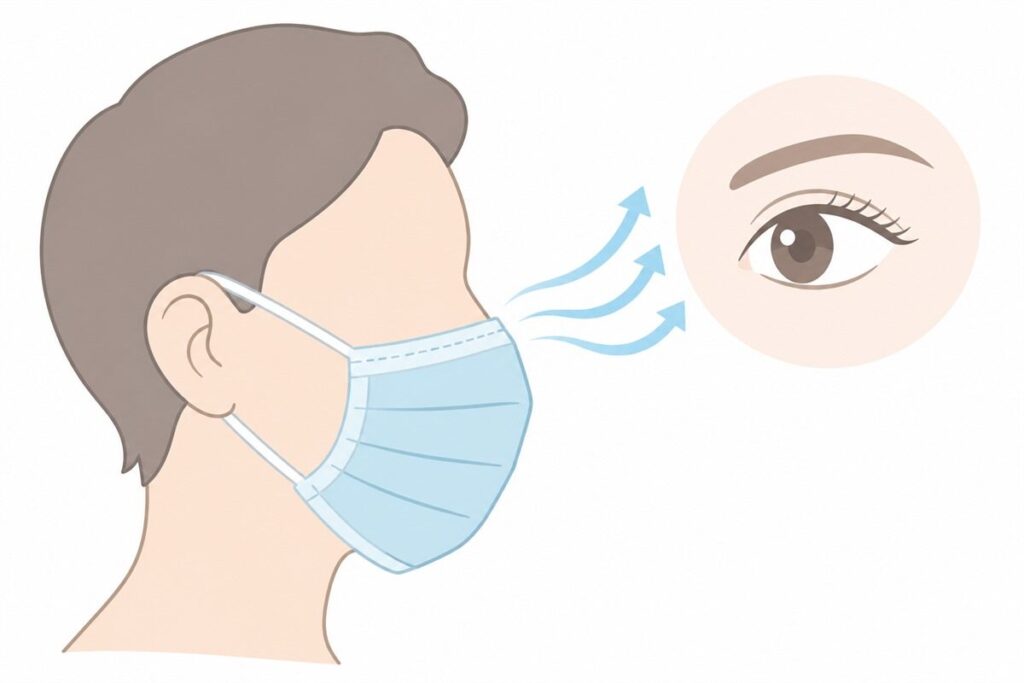 안구건조증 원인, 마스크 쓰면 눈이 마르는 이유와 대처법 관련 그림 1