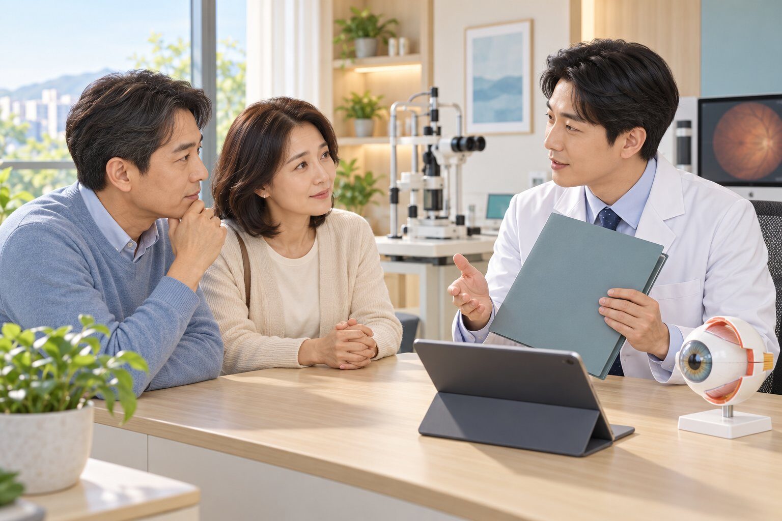 망막박리의 지역 간 진료 이동과 시각장애 연구 읽기 대표 이미지