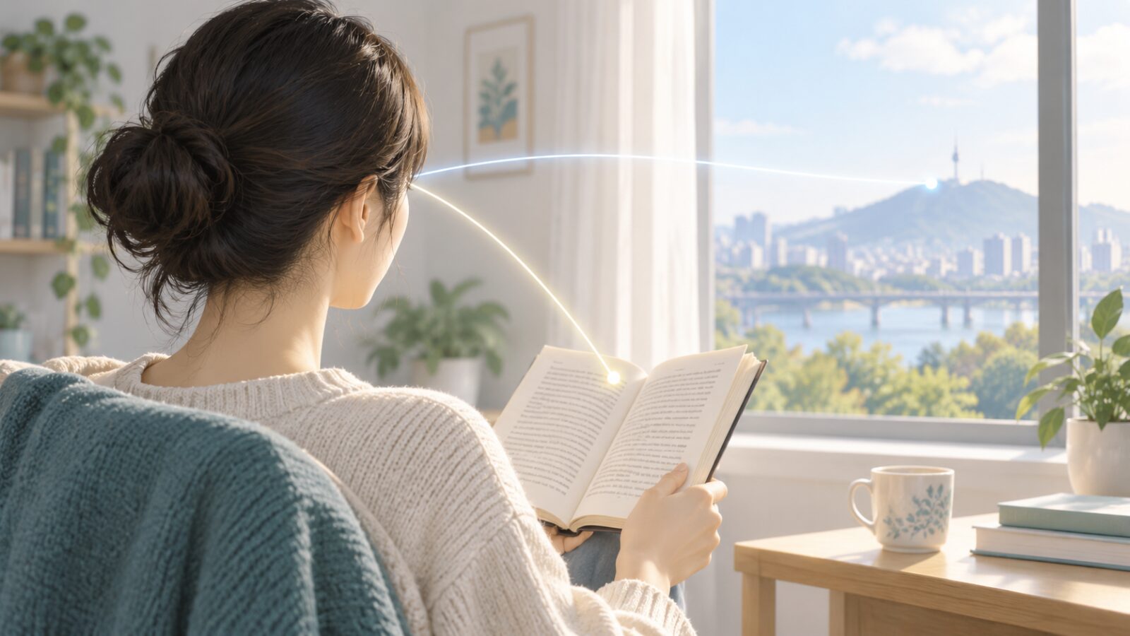 스마일 뒤 가까운 곳이 불편할 때 — 연구 네 편으로 본 조절력과 조절 반응의 변화 대표 이미지