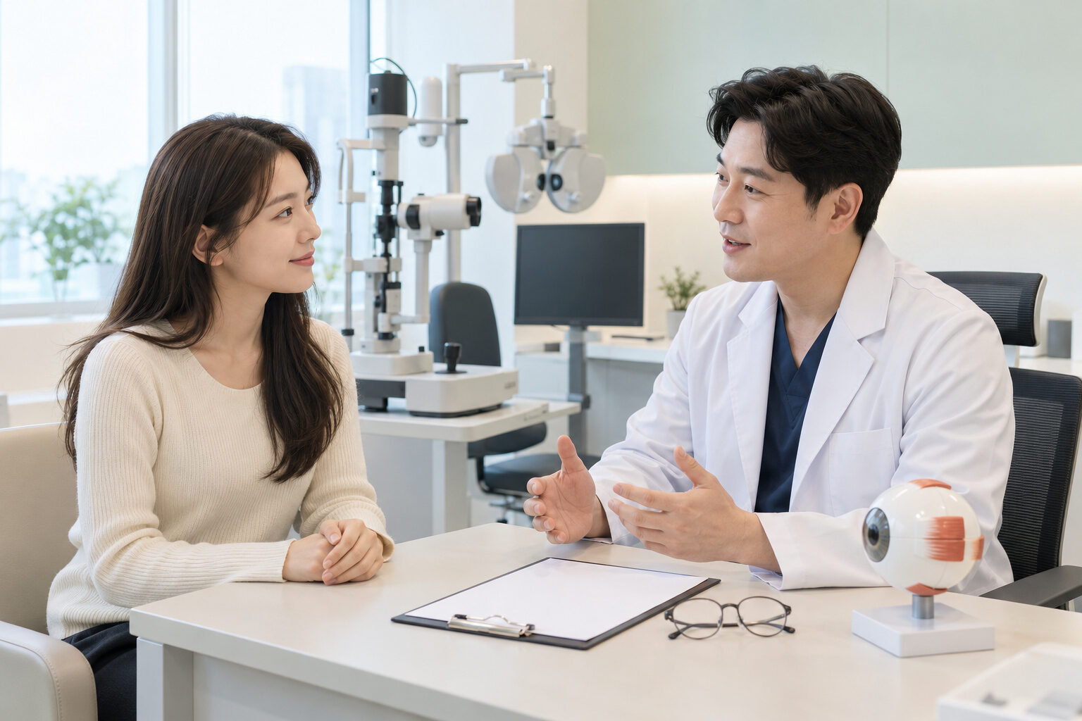 스마일 가능 여부, 도수·각막두께 말고 보는 것 대표 이미지