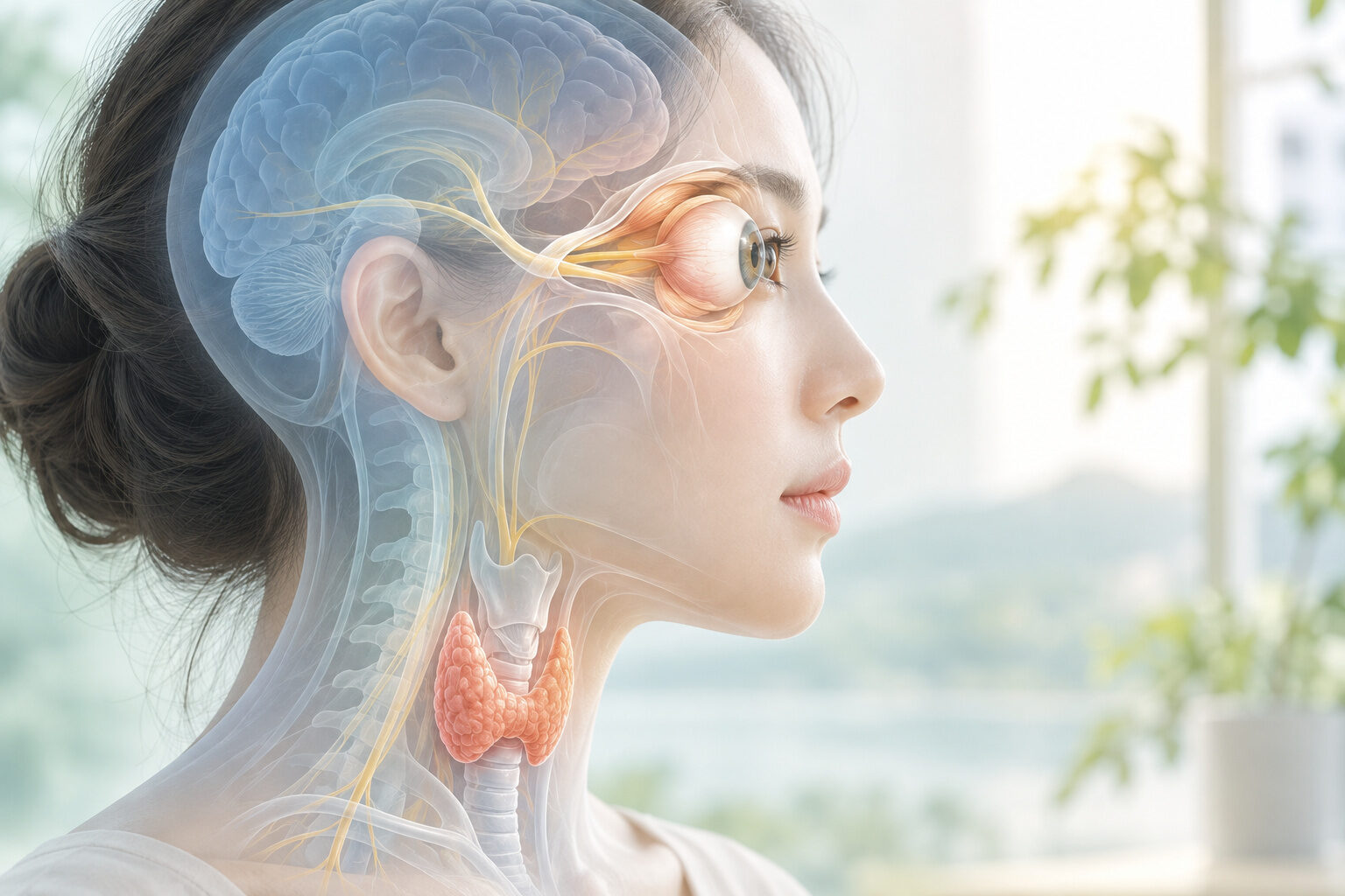 갑상선눈병증 눈꺼풀 뒤당김 — 주사 치료 30명·50눈 연구와 수술 무작위 비교 30명으로 본 치료 시기와 방법 대표 이미지